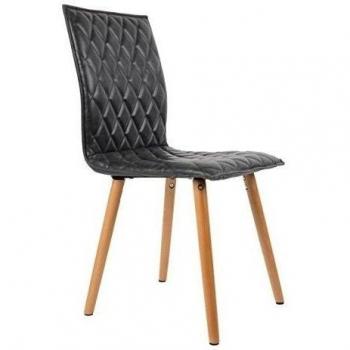 Cada Design: Linea-Silla Negro-Sillas de Comedor