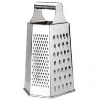 Rallador de Acero Inoxidable 18/10 con 6 Caras Multifunción - Lacor 60307