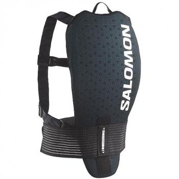 Salomon Flexcell Vest Chaleco Protector Espalda Unisexo Esquí Snowboard Adaptable Transpirable Fácil de ajustar Negro Large
