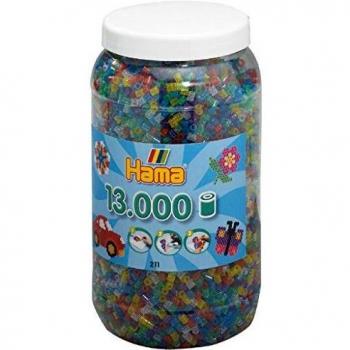 Hama Pot de 13.000 Perlas para Planchar Glittermix