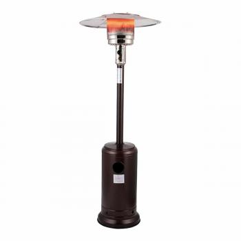 Estufa de Gas Fulmo Negro con Encendido Piezoeléctrico y Potencia de 13000W