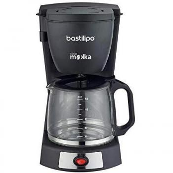 Bastilipo 6879 Cafetera Goteo, Negro/Plata