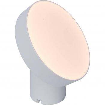 Lámpara de mesa LED Moa blanca con función RGBW y Bluetooth 10W