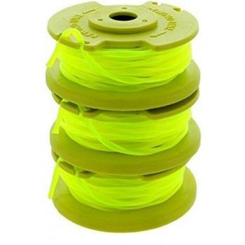 Ryobi One PLUS+ AC80RL3 OEM .080” Twisted Line and Spool Replacement for Ryobi 18v, 24v, and 40v Cordless Trimmers