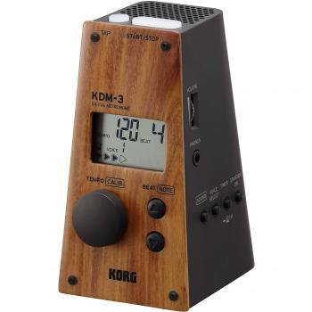 Korg KDM-3 Digital Metronome, Wooden Black