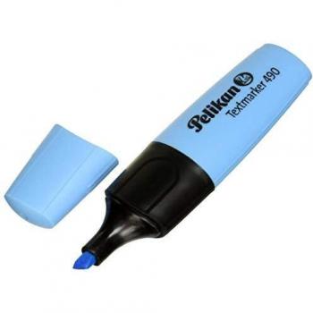 Pelikan 490 - Marcador, color azul fluorescente