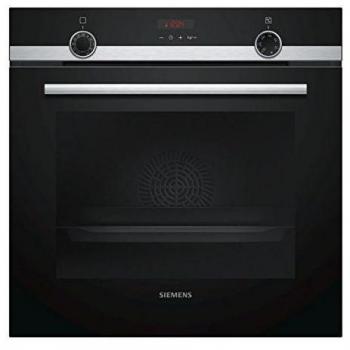 Siemens HB574AER0 iQ300 - Horno multifunción, 60 cm, 3600 W, 10 programas automáticos, Bloqueo de seguridad, Color negro y acero inoxidable
