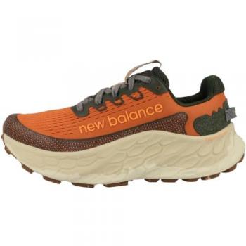 Zapatillas de trail running de hombre New Balance Fresh Foam X More Trail v3, color naranja y verde, talla 44.5 EU