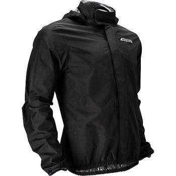 Acerbis Chubasquero X-Dry Negro XL - Chaqueta de lluvia impermeable, material ligero y resistente, diseño transpirable, ajuste cómodo, color negro