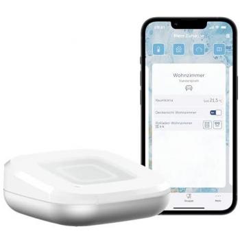 Punto de Acceso Homematic IP 2 - Central Domótica Inalámbrica, Compatible con Alexa, RF 868 MHz, Blanco