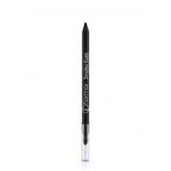 Flormar - Maquillaje de ojos - Delineador Smoky Eyes Waterproof 001 Carbon Black