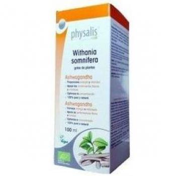 Extracto de Ashwagandha Orgánico 100ml Physalis - Potente Tintura Herbal para Bienestar