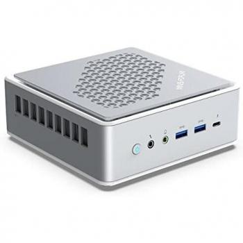 Mini PC Intel Core i5-11320H con procesador Quad-Core de 16 GB DDR4 / 256 GB SSD Mini PC Desktop con Windows 11 Pro, HDMI, DP y USB 4, WiFi Dual Band, BT, USB 3.1 x 4