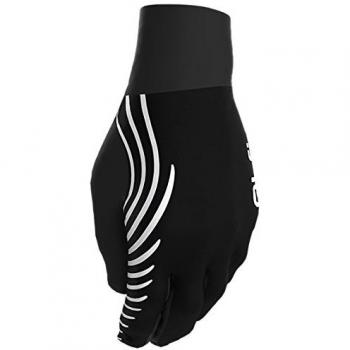 Ale Spirale Guante, Hombre, Negro/Blanco, L
