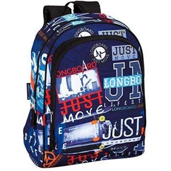Montichelvo Montichelvo Backpack A.O. Lgb Just Move Bolsa Escolar, 43 cm, Multicolor