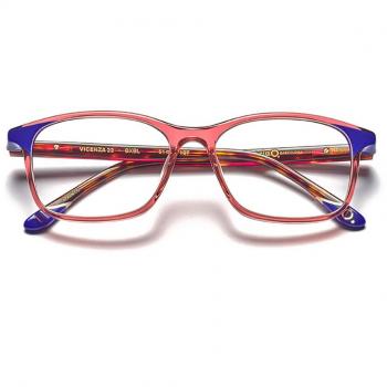 Etnia Barcelona Vicenza 22 BXBL Armazones para Mujer Rojas con lentes recetados de 51 mm