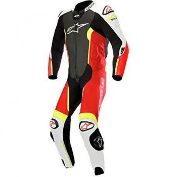 Alpinestars Traje de moto Missile de una pieza, para hombre, de piel combinada, 50