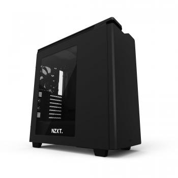 NZXT CA-H442W-M8  H440 - Caja de ordenador formato ATX con ventana, Negro