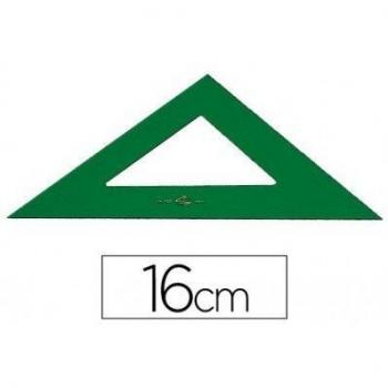 Escuadra Faber 16 cms. Verde