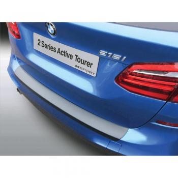 RGM RBP843 Protector del Parachoques Trasero ABS Compatible con BMW Serie 2 F45 Active Tourer 'M-Sport' 9/2014-Negro, Negro