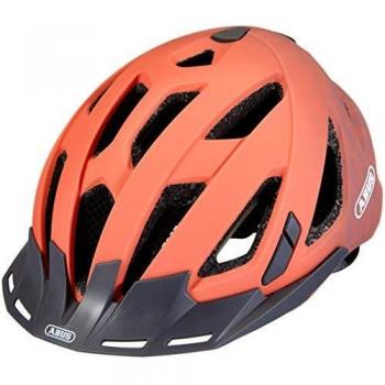 ABUS Urban-I 3.0 Bicycle Helmet, Living Coral, Size M (52-58 cm)