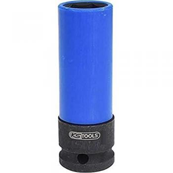 KS Tools 515.1073 - Llaves de vaso especial para ruedas, color azul