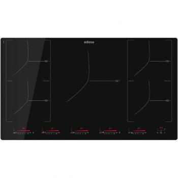 Placa de Inducción Edesa EIM-9530 R/A de 90cm con 5 Zonas y Control Táctil Slider