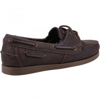 Cotswold Bartrim Men's Brown Leather Boat Shoes Size UK 9