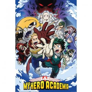 Póster My Hero Academia Temporada 4 - Decoración de Pared para Fans del Anime con Diseño Exclusivo