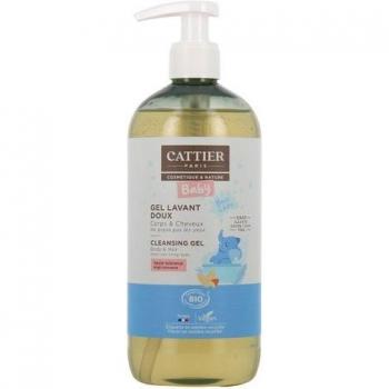 Cattier Baby Gel Limpiador Suave Piel Sensible 500ml