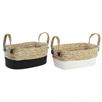 Cesta DKD Home Decor 36 x 20 x 16 cm (2 Unidades)