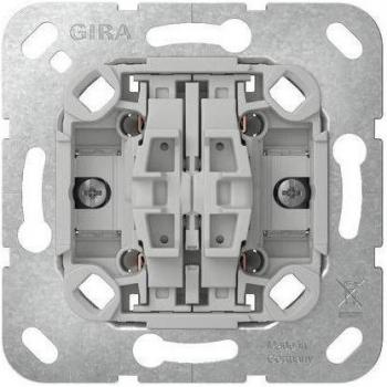 Gira 4-Channel Push Button Switch, 10A 250V NO Contact - Model 314700