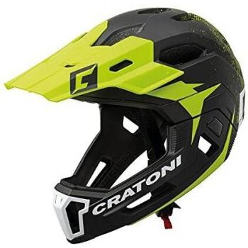 Casco Cratoni C-Maniac 2.0 MX MTB Negro Lima S/M (52-56 cm)