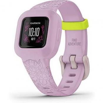 Garmin vivofit jr. 3 Fitness Tracker for Kids, Lilac Floral