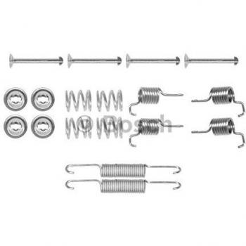 Juego de accesorios zapatas de freno de estacionamiento BOSCH 1 987 475 327, kit de repuesto de zapatas de freno
