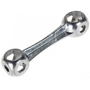 Llave 10 En 1 Hexagonal Hueso Tuerca Herramienta Reparación Para Bicicleta Bici
