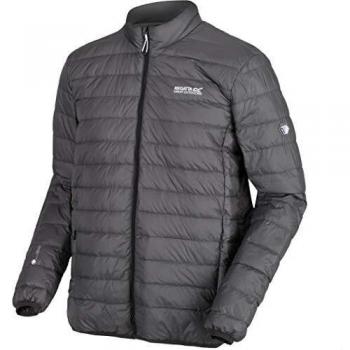 Regatta Whitehill Chaqueta Ligera, Impermeable y Autoempaquetable en su propia bolsa Baffled/Quilted Jackets, Hombre, Magnet, M