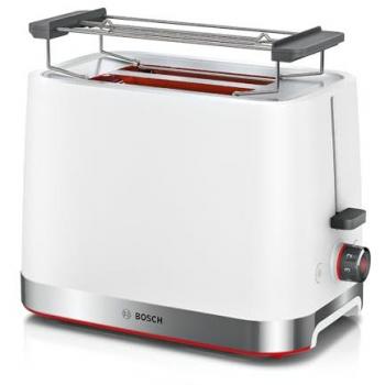 Tostadora Bosch My Moment TAT4M221 - 2 rebanadas, 950 W, Blanco