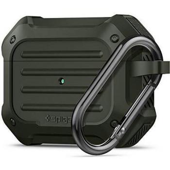 Spigen tough armor compatible con apple airpods pro funda 2019 verde militar