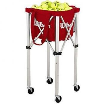 Wilson Portable Tennis Ball Teaching Basket Cart