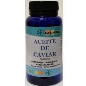 Aceite de Caviar Romega 50 Perlas - Alfa Herbal