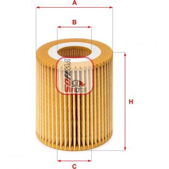 Filtro de aceite SOFIMA S 5028 PE
