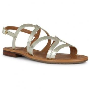 Sandalia Plana Geox D Sozy S Mujer Dorado Claro 37.5 EU