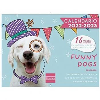 Finocam - Calendario de Pared 2022 2023 Imágenes 16 meses Mes Vista Septiembre 2022 - Diciembre 2023