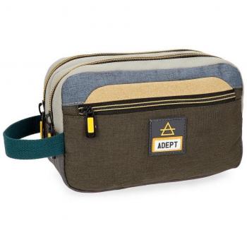 Neceser Adept Camper doble compartimento adaptable a trolley