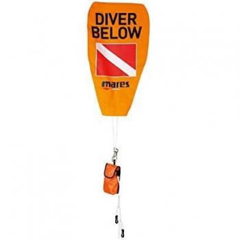 Mares Safety Stop - Boya, Color Naranja, Talla Bx