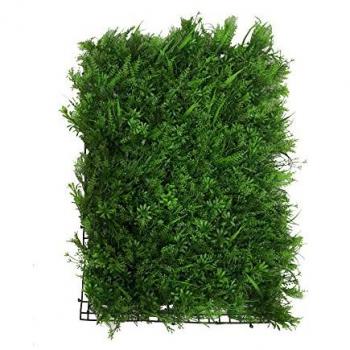 Alfombra de Césped Artificial 60x40cm para Jardín Vertical y Decoración Interior