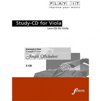 Study-CD for Viola - Konzert in C-Dur