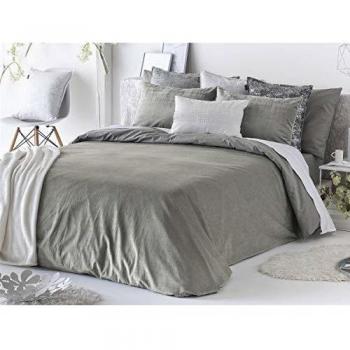 Antilo - Funda nórdica Baker Cama 150 y Funda Almohada 45x170 - Color Beig