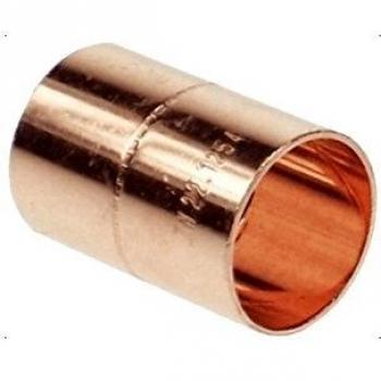 Manguito unión de cobre de 22 para soldar Hembra Hembra de Comap-Sudo